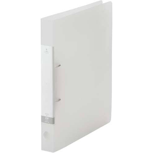 Ｄリング２穴ファイル　乳白Ａ４縦背幅３４ｍｍ画像