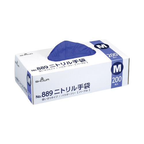ＮＯ．８８９　ニトリル手袋　２００枚入　Ｍサイズ画像