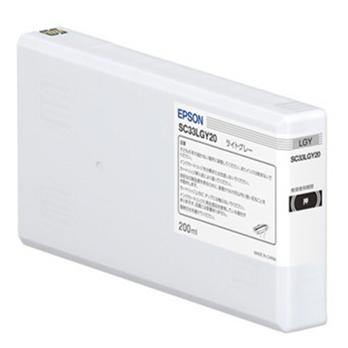 ｲﾝｸｶｰﾄﾘｯｼﾞ ﾗｲﾄｸﾞﾚｰ 200mL SC33LGY20 1個画像