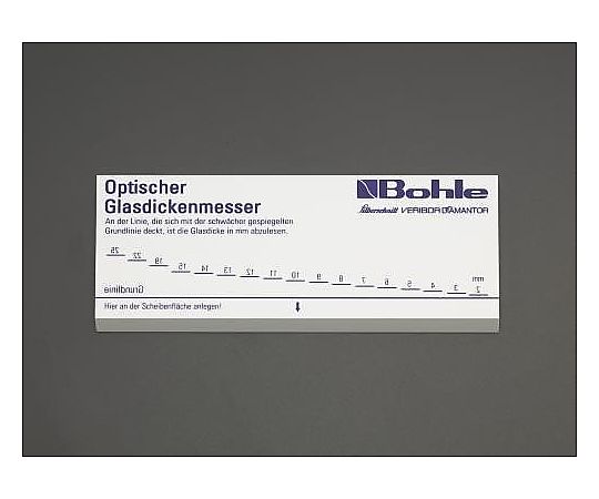 ガラスシクネスゲージ