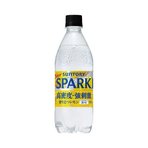 天然水スパークリングレモン５００ｍｌ　２４本画像