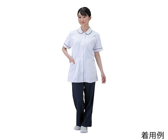 レディースジャケット　ホワイト×ネイビー　M画像