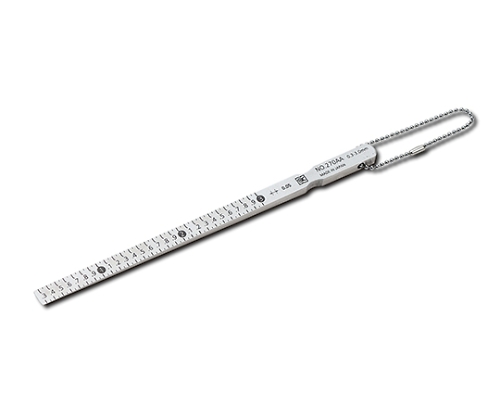 テーパーゲージ　細幅　0.3-3mm　一般校正付画像
