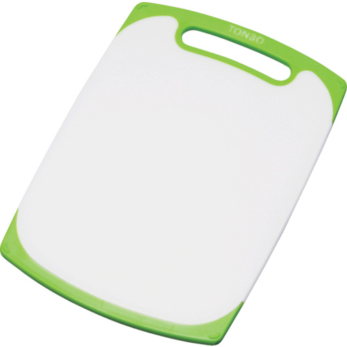 NEWﾗﾊﾞｰ付耐熱抗菌まな板 M 1個画像