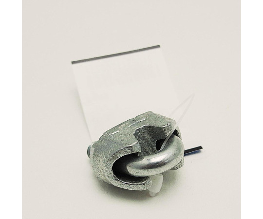 ワイヤークリップ　（4.5）　8mm×28mm 黒い金属製のクリップが横向きで並べられている様子