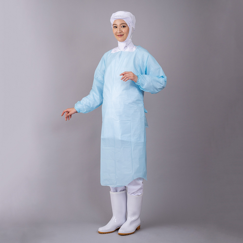 ディスポエプロン PE袖付 1箱（1枚×20袋入）