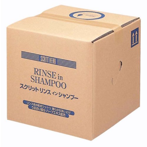 スクリット リンスインシャンプー 18L 熊野油脂