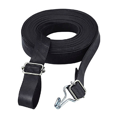 ｺﾞﾑﾛｰﾌﾟ金具付き(Wﾌｯｸ･ﾊﾞｯｸﾙ付) 20mm×3.5m 1ﾊﾟｯｸ(10本)画像