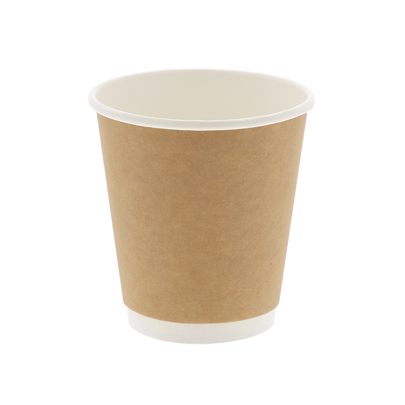 ヘイコー二重断熱カップ　１０オンス　未晒　口径９０画像