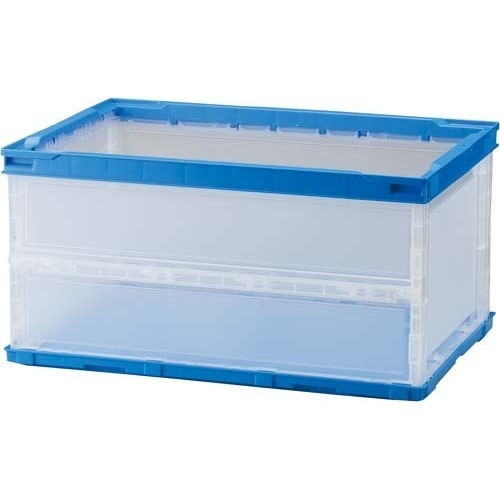 薄型軽量オリコン　４０Ｌ　フタなし　半透明画像