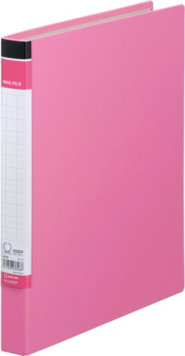 リングファイルＢＦ　Ａ４タテ背幅２９ｍｍ　桃２０冊画像