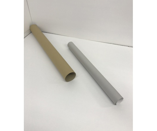 紙管 直径（内径）100×長さ1000mmX厚さ2.0mm 1本 円筒形の紙管が真上から見える状態、シンプルな表面で無地の色合い。