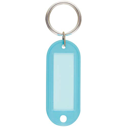 キーホルダー型名札両面大ＰＰ製４２×１７水×１０画像