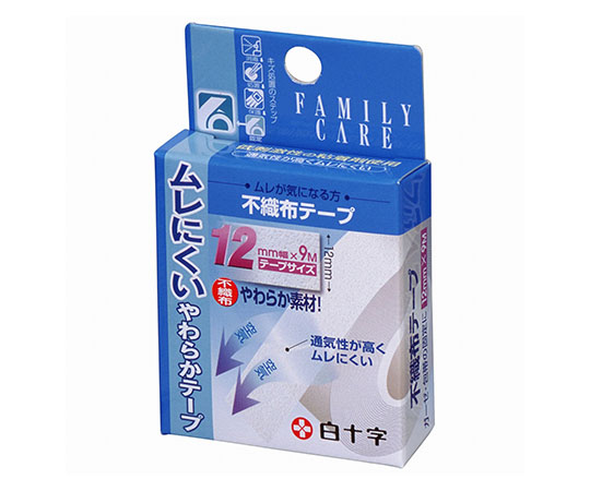 FC（ファミリーケア）　不織布テープ　12mm×9m　1個入×10箱画像