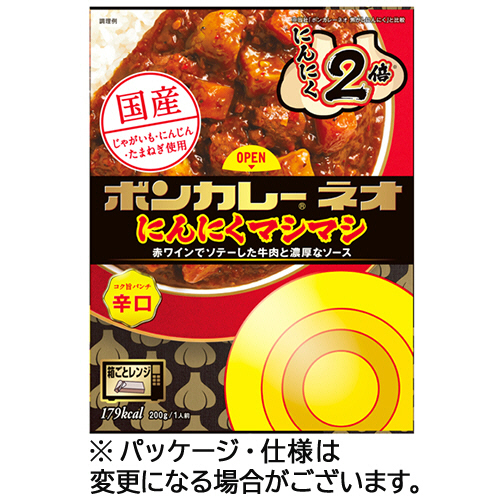 ﾎﾞﾝｶﾚｰﾈｵ にんにくﾏｼﾏｼ ｺｸ旨ﾊﾟﾝﾁ辛口 200g 1ｾｯﾄ(30食)画像
