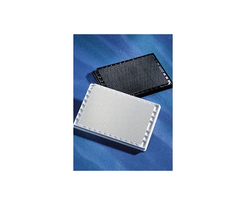 1536ウェルプレート黒 平底 無処理 非滅菌 フタなし 1ケース（10個×5パック入）画像