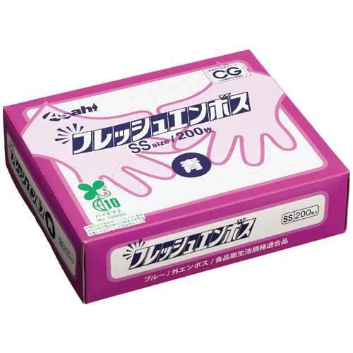 ﾌﾚｯｼｭｴﾝﾎﾞｽ(ﾊﾞｲｵﾏｽ) SS 外ｴﾝﾎﾞｽ ﾌﾞﾙｰ 1箱(200枚)画像