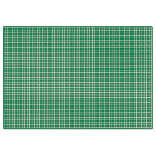 ｶｯﾃｨﾝｸﾞﾏｯﾄ 再生ｵﾚﾌｨﾝ製 両面使用 900×620×3mm ｸﾞﾘｰﾝ 1枚