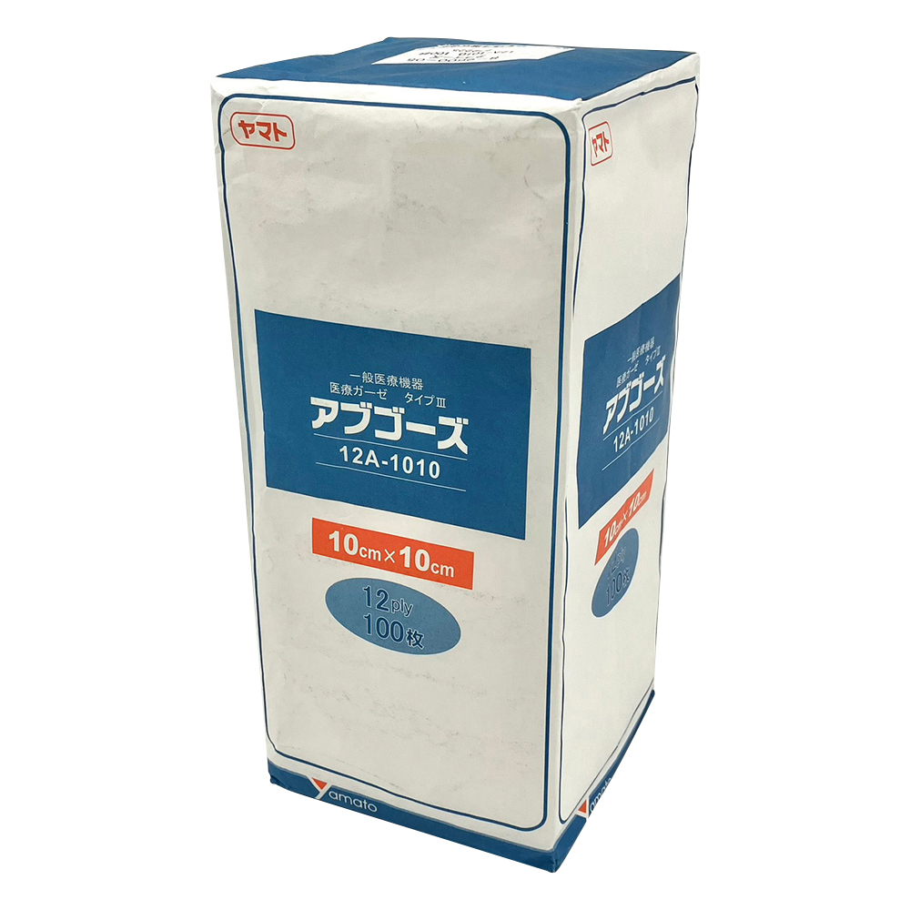 ガーゼ（アブゴーズ12A） 100×100mm 1箱（100枚入）画像