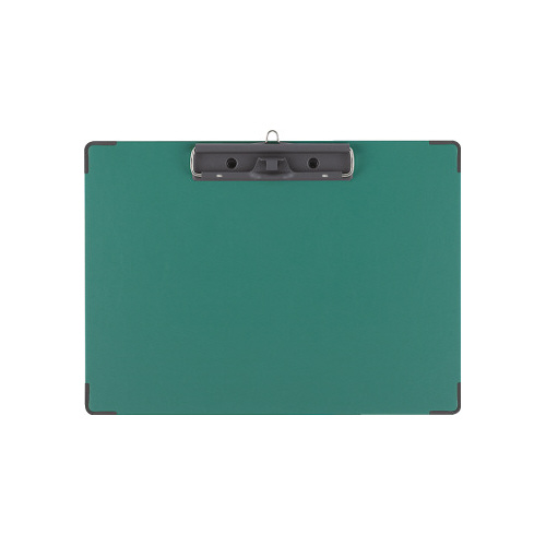 用箋挟Ｂ（総クロス貼り）カラーＡ４長辺とじ緑