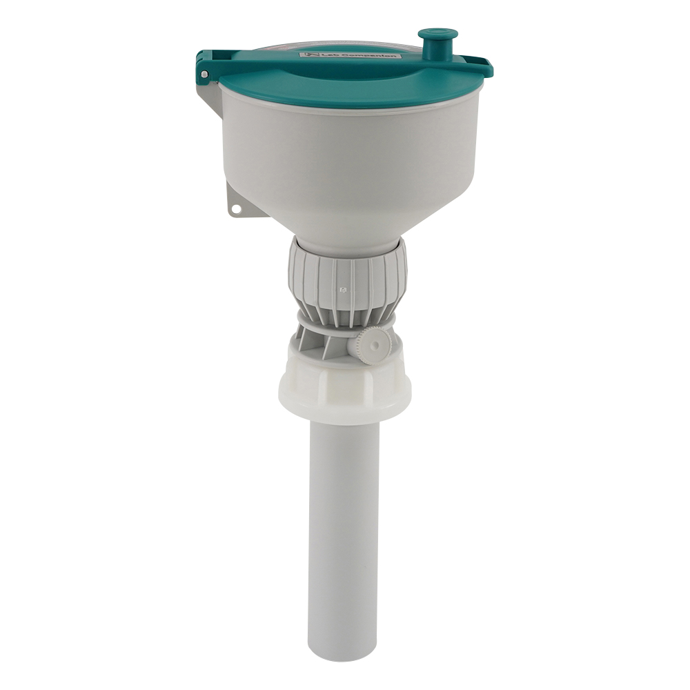 廃液回収容器　フロート付きロートのみ　白画像