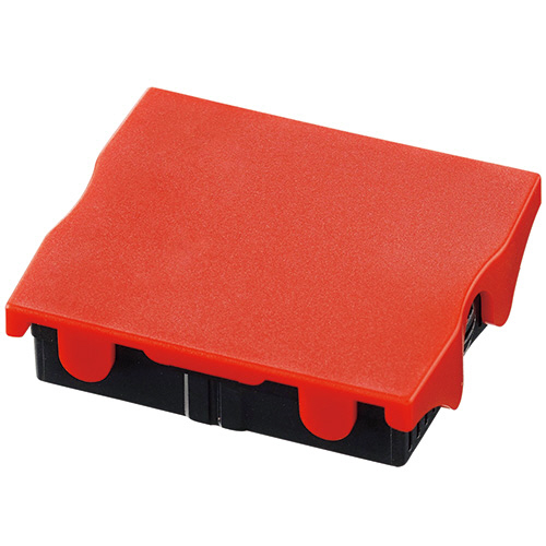 ｽﾀﾝﾌﾟ S-524用 交換ﾊﾟｯﾄﾞ 赤 1個画像