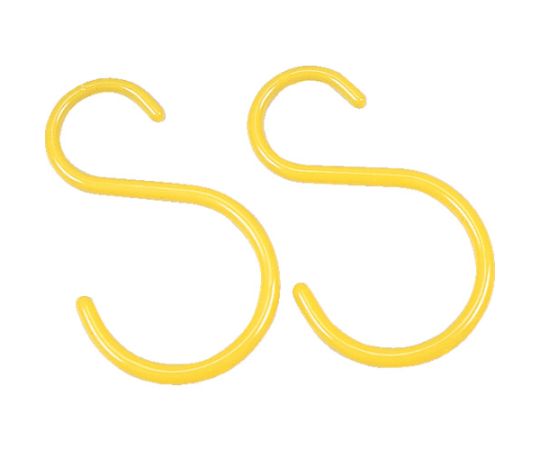 ハンドライト用S型フック（取付タイプ用） φ60ライト簡易引っ掛け 2個入画像