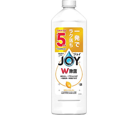 ジョイ W除菌 贅沢シトラスレモン 詰め替え 特大 670mL画像
