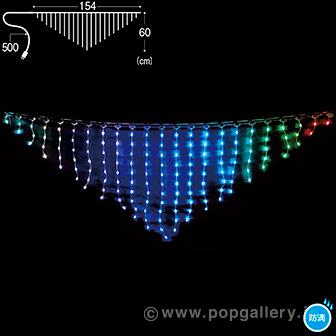 エレクトリカルカーテンライト画像