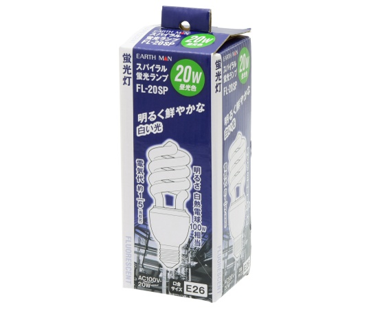 EM　スパイラル蛍光ランプ20W　FL-20SP画像