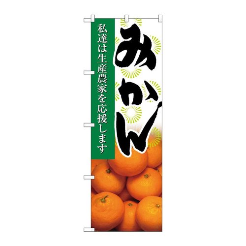 みかん 写真 のぼり No.21937 P・O・Pプロダクツ画像