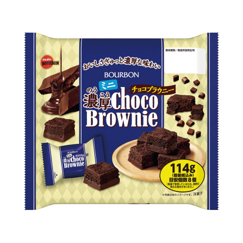 ミニ濃厚チョコブラウニー１１４ｇ×６画像