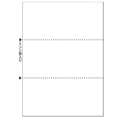 ﾏﾙﾁﾌﾟﾘﾝﾀ帳票 FSC森林認証紙 複写 A4ﾉｰｶｰﾎﾞﾝ 白紙 3面 1冊(100枚)画像