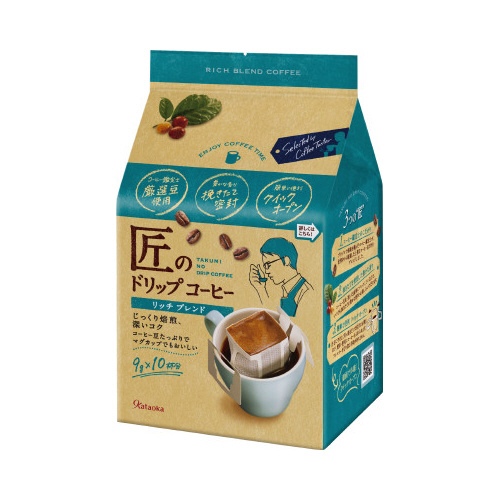 匠のドリップコーヒー　リッチブレンド　１０Ｐ×３画像