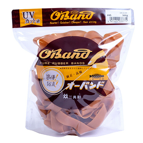 ｵｰﾊﾞﾝﾄﾞ #45 内径114.5mm 500g入 透明袋 1袋画像