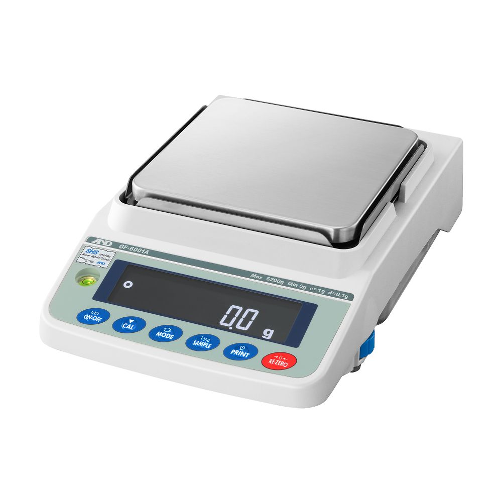ベーシック電子天びん GF-Aシリーズ  ひょう量:6200g 最小表示:0.1g  一般校正付画像