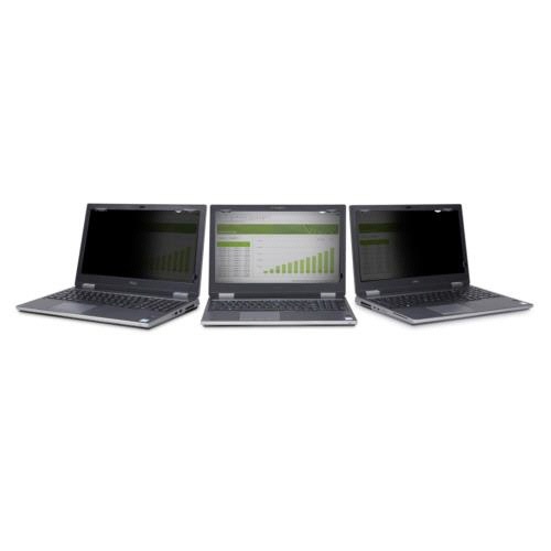 のぞき見防止プライバシーフィルター　12.1型対応　1枚 製品のパッケージが斜めから撮影されている様子、フィルター表面の質感がわかる。