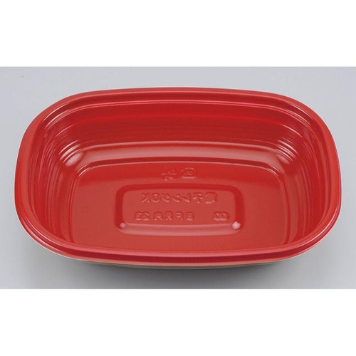 シーピー化成 どんぶり容器 BF丼内23 赤杉 本体画像