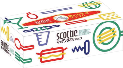 スコッティ　キッチンタオル　５個画像