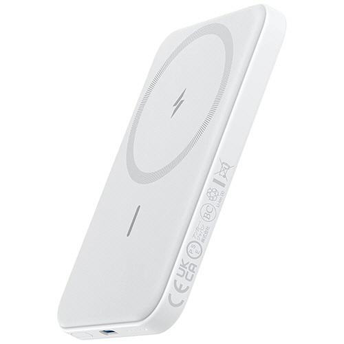 モバイルバッテリー　ANKER　621　Magnetic　Battery(MagGo)　5000mAh　ホワイト　1個画像