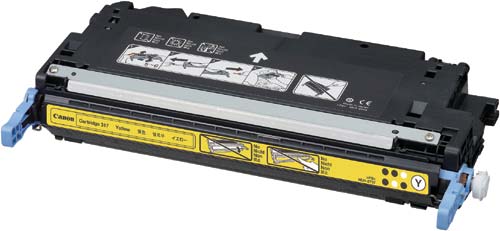 純正トナーカートリッジ３１７　イエロー画像