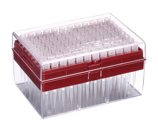 20μL ハイパーフィルターチップ システムラック 滅菌 1箱（96本×10ラック入）画像