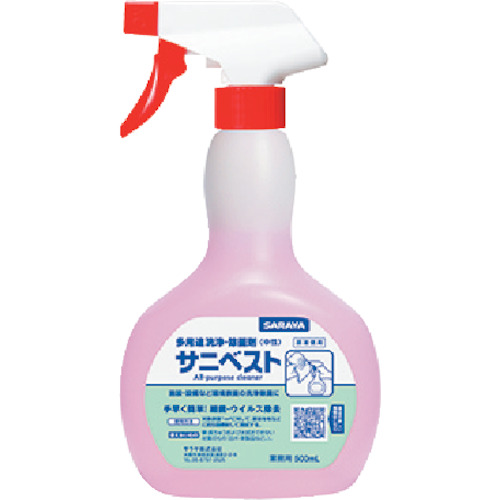 サラヤ　サニベスト５００ｍｌ　薬液入り画像