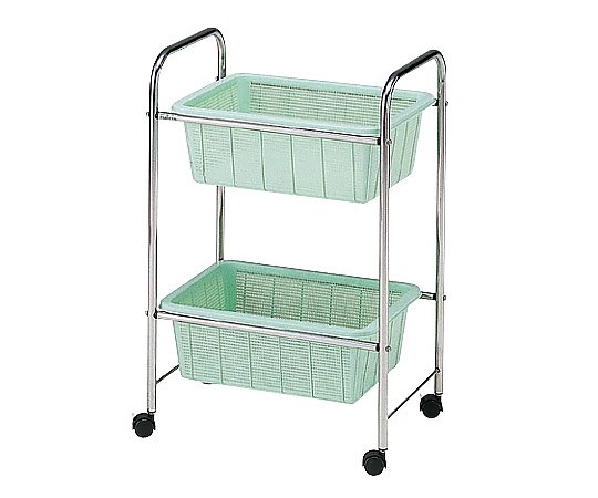 ステンレス脱衣ワゴン･ラック[深型] 520×355×800mm画像