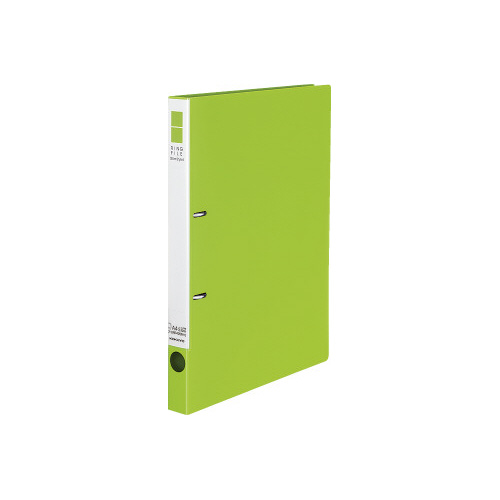 リングＦ＜スリムスタイル＞黄緑Ａ４縦背幅２７ｍｍ画像