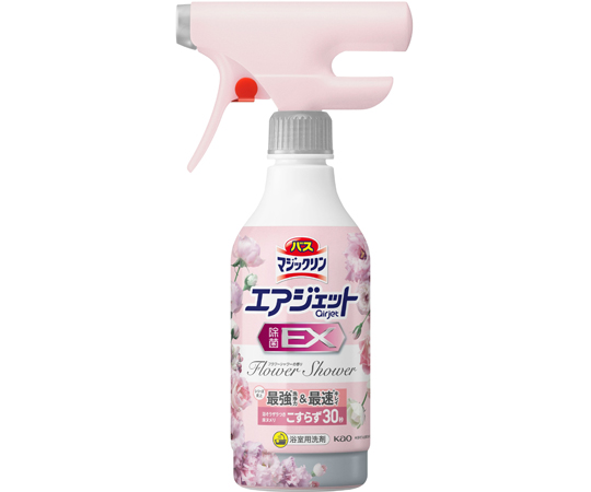 バスマジックリン エアジェット 除菌EX フラワーシャワーの香り 本体 390mL画像