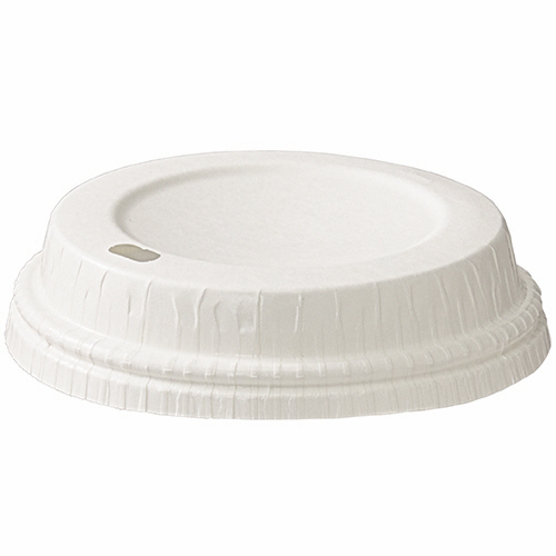 ｴﾝﾎﾞｽｶｯﾌﾟ340mL用ﾌﾀ 紙ﾘｯﾄﾞ 白 1ﾊﾟｯｸ(50個)画像