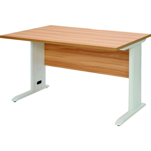 ＴＲＵＳＣＯ　平机　ナチュラル天板Ｘ白脚　Ｗ１２００ｘＤ７００ＸＨ７００画像