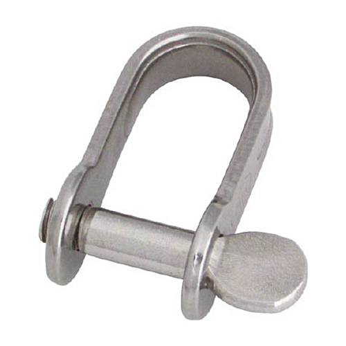 水本 ｽﾃﾝﾚｽ 板ｼｬｯｸﾙ 長さ21mm内幅11mm 1個画像