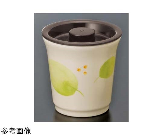 湯呑 ライトグリーン 85×84mm 120個入 パッケージが複数積み重ねられ、上部から見下ろした状態